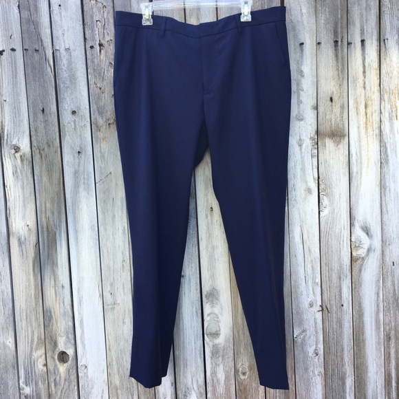 Jil Sander Wool Gabardine Ankle Pant 